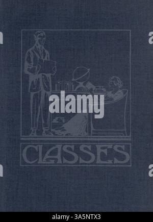 Cette édition de l'annuaire Polaris de janvier 1916 met en lumière les étudiants, les professeurs, l'athlétisme et les événements de North High School au cours de l'année scolaire 1915-1916 en mettant l'accent sur l'histoire et la culture afro-américaines. Banque D'Images