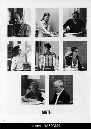 L'annuaire Centralian 1977 met en lumière l'année académique 1976-1977 au Central High, documentant les étudiants, les clubs, l'athlétisme, les professeurs, et l'importance de l'histoire afro-américaine au sein de l'école. Banque D'Images