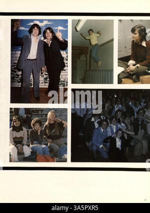 L'annuaire « Hesperian » de West High School en 1978 offre une vue d'ensemble de l'année scolaire, avec un accent sur les élèves, les enseignants, les clubs, l'athlétisme et les événements scolaires notables de 1977-1978. Banque D'Images