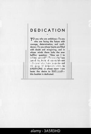 L'annuaire du Minnesotan 1933 de la Minnesota School of Business documente les étudiants, les enseignants et les événements scolaires de l'année académique 1932-1933. Banque D'Images