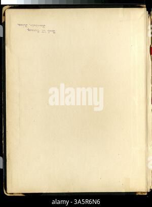 Cette collection de photos a été compilée par Paul Barney, un étudiant du Collège Carleton de la promotion de 1895. L'album documente son séjour à l'université avant qu'il ne devienne dentiste à Mankato, Minnesota. Banque D'Images
