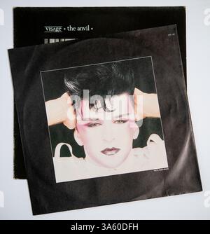 Inner Sleep of the Anvil, le deuxième album studio de visage, sorti en 1982 Banque D'Images