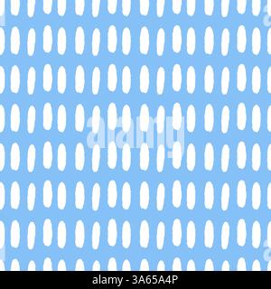 Motif de pluie simple. Conduite d'eau blanche et gouttes de liquide. Petit arrière-plan de tiret. Texture d'automne pluvieux. Illustration vectorielle Illustration de Vecteur