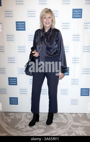 Paris, France. 25 mars 2025. Chantal Lades assiste au Gala Stethos d'Or 2025 à l'Hôtel Georges V, le 24 mars 2025 à Paris. Photo de David NIVIERE/ABACAPRESS. COM Credit : Abaca Press/Alamy Live News Banque D'Images