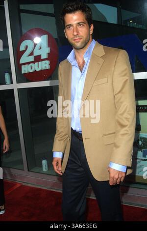 Le 26 août 2002 - Hollywood, CA, USA - K25920NP - LA PREMIÈRE MONDIALE DE ''BARBERSHOP''.ARCHLIGHT CINERAMA DOME, Hollywood, CA 08-26-2002. NINA PROMMER/ 2002.TROY GARRITY(Image Crédit : © Globe Photos/ZUMAPRESS.com) Banque D'Images