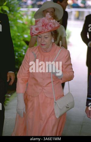 11 juillet 2000 - Londres, Grande-Bretagne - Â©RICHARD CHAMBURY ALPHA M041396 11 07 00.PRINCESS MARGARET. 'SERVICE DE THANKSGIVING POUR le 100e ANNIVERSAIRE DE la REINE MÈRE'(image crédit : © Globe photos/ZUMAPRESS.com) Banque D'Images