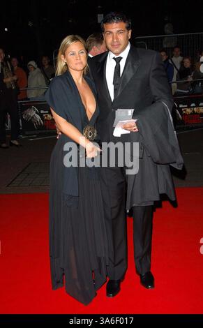 17 octobre 2007 - Londres, Royaume-Uni - K55148. 002046.'Eastern promises' Premiere-Arrivals-The Times BFI 51st London film Festival 2007, Odeon Leicester Square, Londres, Royaume-Uni *** 10-17-2007. HENRY DAVENPORT- - 2007.TAMER HASSAN(crédit image : © Globe photos/ZUMAPRESS.com) Banque D'Images