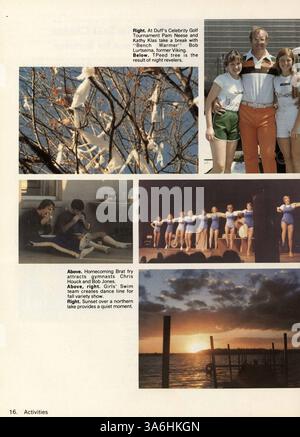 Cette édition 1978 de l'annuaire Robin de la Robbinsdale High School met en lumière les élèves, les enseignants, les réalisations sportives et divers événements scolaires de l'année scolaire 1977-1978-2006. Banque D'Images