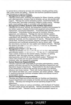 L'édition 2007 du bulletin officiel de la bibliothèque publique de Minneapolis fournit au personnel de la bibliothèque des mises à jour clés sur les changements organisationnels, les programmes et les événements à venir dans le système de bibliothèque. Banque D'Images