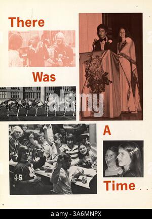 L'Hesperian Yearbook 1977 de West High School documente l'année scolaire 1976-1977 et présente les réalisations des étudiants dans les domaines académique, sportif et parascolaire, en mettant l'accent sur l'histoire et la culture afro-américaines. Banque D'Images