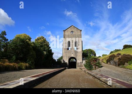 La mine Martha est une mine d'or située dans la ville néo-zélandaise de Waihi Banque D'Images