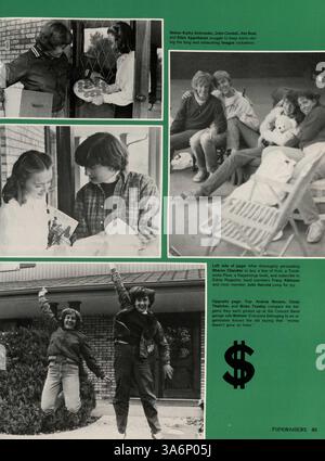 Le Windigo 1983 Yearbook d'Edina High fournit un aperçu complet de l'année scolaire 1982-1983 en mettant l'accent sur les réalisations des étudiants, l'athlétisme, les clubs et les contributions des professeurs. Banque D'Images