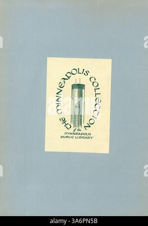 L'annuaire Antler 1950 de la Minnehaha Academy présente les étudiants, les professeurs, les clubs parascolaires, les équipes sportives et les événements importants de l'année académique 1949-1950. Banque D'Images