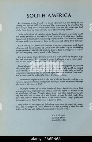L'annuaire Antler 1950 de la Minnehaha Academy détaille les événements et expériences importants de l'année scolaire 1949-1950 avec des étudiants, des clubs, des athlètes et des professeurs. Banque D'Images