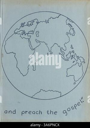 L'édition 1950 de l'annuaire 'The Antler' de la Minnehaha Academy met en lumière l'année scolaire 1949-1950 avec des étudiants, des professeurs, des événements sportifs et des clubs scolaires. Banque D'Images