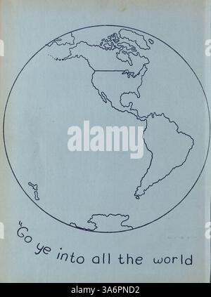L'édition 1950 de l'annuaire 'The Antler' de l'Académie Minnehaha reflète l'année scolaire 1949-1950, mettant en vedette les étudiants, les professeurs, les sports et les activités parascolaires. Banque D'Images