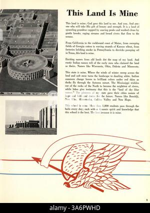 L'édition 1966 de talons Yearbook de l'école secondaire Cooper de Robbinsdale documente les élèves, les enseignants, l'athlétisme, les clubs et les événements de l'année scolaire 1965-1966. Banque D'Images