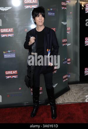 Diane Warren à la GRANDE réception du film britannique honorant les nominés britanniques pour la 87e cérémonie annuelle des Academy Awards au London West Hollywood à West Hollywood, Californie - 20 février 2015 Banque D'Images