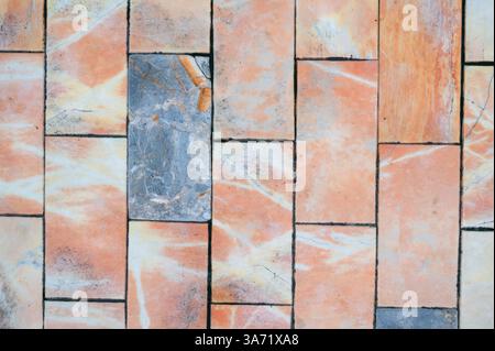 Texture de pierre, pierre naturelle, pierre de briks et dalles murales design avec haute résolution Banque D'Images