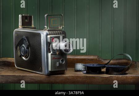 Caméscope Kodak Brownie 8mm vintage des années 1940 Banque D'Images