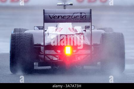 16 mars 2013 - Melbourne, Victoria, Australie - VALTTERI BOTTAS (fin) de l'écurie Williams F1 Team au volant de la Renault FW35 lors de la troisième séance d'essais du troisième jour du Grand Prix australien de formule 1 2013, Melbourne, Australie. (Crédit image : © Theo Karanikos/ZUMAPRESS.com) Banque D'Images