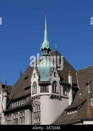 Le Lycée international des Pontonniers à Strasbourg Alsace France Banque D'Images