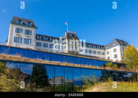 Siège du Comité international de la Croix-Rouge (CICR), Genève, Suisse Banque D'Images