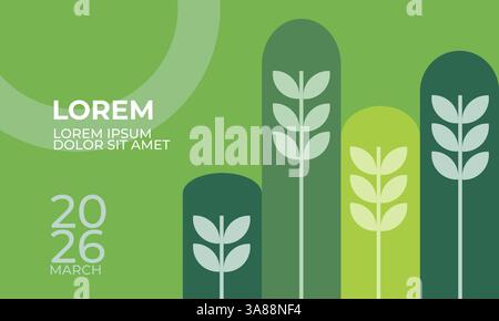 Affiche colorée abstraite avec des teintes vibrantes formes dynamiques et design artistique moderne Illustration de Vecteur