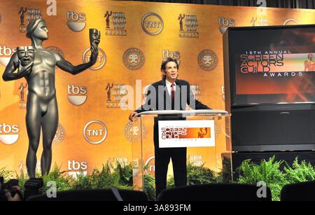 18 décembre 2008 - West Hollywood, CA, États-Unis - 18 décembre 2008 - West Hollywood, Californie - Alan Rosenberg, président de SAG. Annonce des nominations pour la 15e cérémonie annuelle des Screen Actors Guild Awards qui a eu lieu au Pacific Design Centre. Crédit photo : Jaguar/AdMedia Banque D'Images