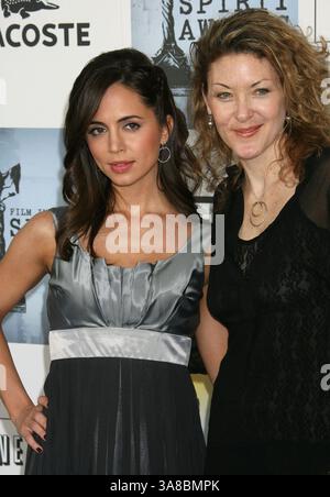 21 février 2009 - Santa Monica, CA, États-Unis - 21 février 2009 - Santa Monica, CA - Eliza Dushku. 2009 film Independent Spirit Awards organisé à la jetée de Santa Monica. Crédit photo : Michael Jade/AdMedia. Banque D'Images
