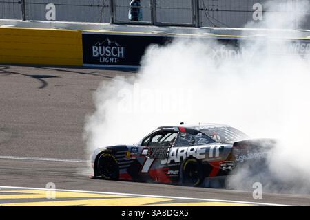 Las Vegas, Nevada, États-Unis. 15 mars 2025. JUSTIN ALLGAIER (7) remporte le LiUNA ! À Las Vegas, NV. (Crédit image : © Walter G. Arce Sr./ASP via ZUMA Press Wire) USAGE ÉDITORIAL SEULEMENT ! Non destiné à UN USAGE commercial ! Banque D'Images