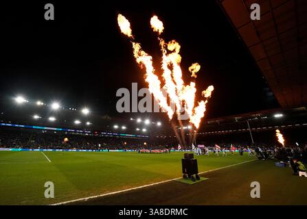 Sheffield, Royaume-Uni. 28 mars 2025. Vue générale de Bramble Lane lors du Sky Bet Championship match à Bramall Lane, Sheffield. Le crédit photo devrait se lire : Andrew Yates/Sportimage crédit : Sportimage Ltd/Alamy Live News Banque D'Images