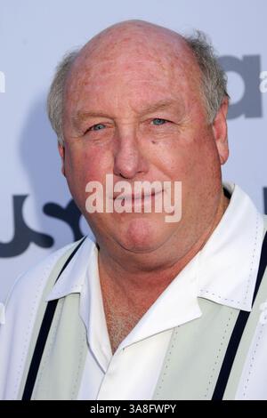 3 août 2008 - Los Angeles, CA, États-Unis - 3 août 2008 - Los Angeles, Californie - Phil Brock. USA Network célèbre le 100ème épisode de ''Monk'' au Pane e Vino Restaurant. Crédit photo : Byron Purvis/AdMedia Banque D'Images