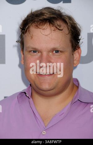 3 août 2008 - Los Angeles, CA, États-Unis - 3 août 2008 - Los Angeles, Californie - Andy Richter. USA Network célèbre le 100ème épisode de ''Monk'' au Pane e Vino Restaurant. Crédit photo : Byron Purvis/AdMedia Banque D'Images