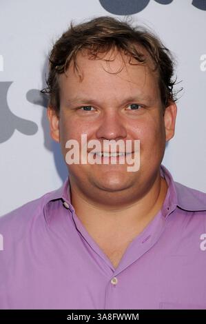 3 août 2008 - Los Angeles, CA, États-Unis - 3 août 2008 - Los Angeles, Californie - Andy Richter. USA Network célèbre le 100ème épisode de ''Monk'' au Pane e Vino Restaurant. Crédit photo : Byron Purvis/AdMedia Banque D'Images