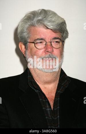 3 mars 2007 - West Hollywood, CA, États-Unis - 3 mars 2007 - West Hollywood, Californie - George Lucas. Le Musée de la télévision et de la radio présente ''une soirée avec George Lucas'' à la Directors Guild. Crédit photo : Byron Purvis/AdMedia Banque D'Images