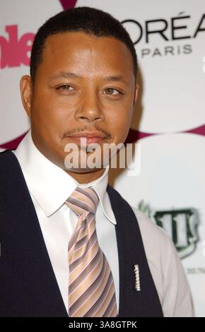 12 février 2007 - West Hollywood, Californie, États-Unis - 11 février 2007 - West Hollywood, Californie - Terrence Howard. People Magazine et Beyonce Post Grammy Party à ONZE ans. Crédit photo : Russ Elliot/AdMedia. *** Légende locale Banque D'Images