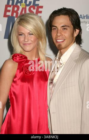 13 avril 2007 - Century City, CALIFORNIE, États-Unis - 13 avril 2007 - Century City, Californie - Julianne Hough et Apolo Anton Ohno. 14ème course annuelle à Erase MS thématique ''Dance to Erase MS'' au Century Plaza Hotel. Crédit photo : Byron Purvis/AdMedia Banque D'Images