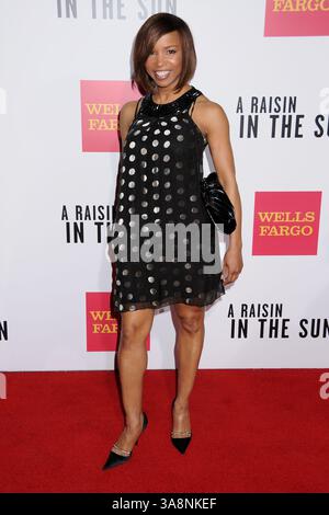 11 février 2008 - Los Angeles, Californie, États-Unis - 11 février 2008 - Los Angeles, Californie - Elise Neal. « A raisin in the Sun » projection sur la côte ouest au Magic Johnson AMC Theatre. Crédit photo : Byron Purvis/AdMedia Banque D'Images