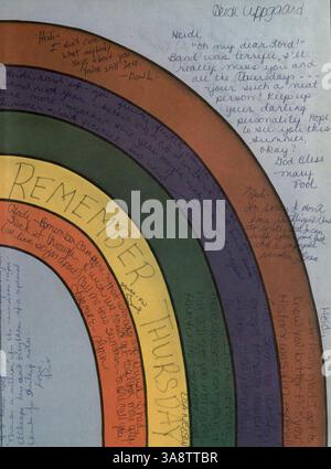 Windigo, l'Edina West High Yearbook pour 1974, présente les faits saillants de la vie étudiante, les réalisations scolaires et les événements sportifs au cours de l'année scolaire 1973-1974 à l'école. Banque D'Images