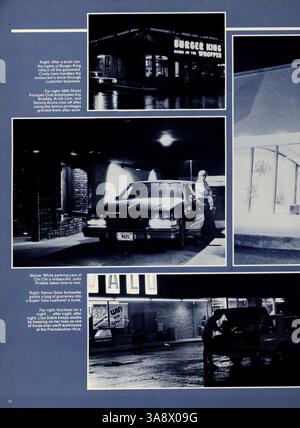 L'annuaire « Profiles » de 1980 relate les activités académiques et parascolaires de la Kennedy High School, présentant les clubs étudiants, les événements sportifs et les faits saillants de l'année 1979-1980. Banque D'Images