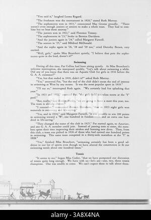 L'édition 1933 de l'Annuaire 'Hesperian' commémore les 25 premières années de West High School, documentant les activités académiques et parascolaires de l'année scolaire 1932-1933. Les faits saillants comprennent les réalisations des étudiants, les activités du club et les compétitions sportives. Banque D'Images