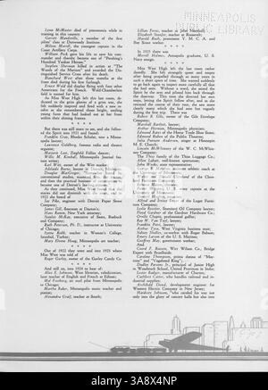 Cette édition 1933 de l'Annuaire 'Hesperian' célèbre le 25e anniversaire de la West High School avec une couverture des réalisations scolaires, des activités des clubs et des sports pendant l'année scolaire 1932-1933. Banque D'Images