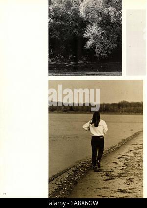 Cette édition de l'annuaire '70 talons' de l'école secondaire Cooper documente la vie étudiante, les réalisations scolaires, les équipes sportives et les événements scolaires de l'année scolaire 1969-1970 à Robbinsdale. Banque D'Images