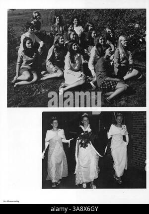 Cette édition de l'annuaire '70 talons' documente les étudiants, les professeurs, les équipes sportives et les événements majeurs de la Cooper High School à Robbinsdale pour l'année scolaire 1969-1970. Banque D'Images