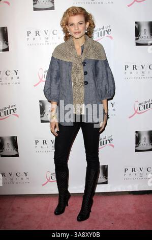 8 décembre 2009 - Hollywood, Californie, États-Unis - 08 décembre 2009 - Hollywood, Californie - Angel McCord. PRVCY Premium Denim Book and CD Launch Party à Beso. Crédit photo : Kevan Brooks/AdMedia Banque D'Images