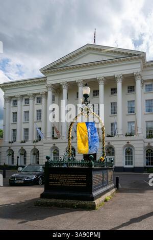Mémorial de la guerre de Crimée, dans la ville de Cheltenham, Royaume-Uni Banque D'Images
