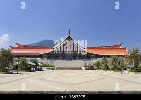 Gare ferroviaire de Luang Prabang du Laos-China Railway LCR, Luang Prabang, Laos, Asie Banque D'Images