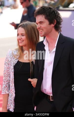 1 septembre 2006 - Lido, Italie, États-Unis - 1 septembre 2006 - Lido, Italie - Sara forestier et Tom Riley. 'Queiques jours en septembre'' Premiere' lors du 63ème Festival annuel du film de Venise. Crédit photo : Zach Lipp/AdMedia (crédit image : © Zach Lipp/AdMedia via ZUMA Wire) Banque D'Images