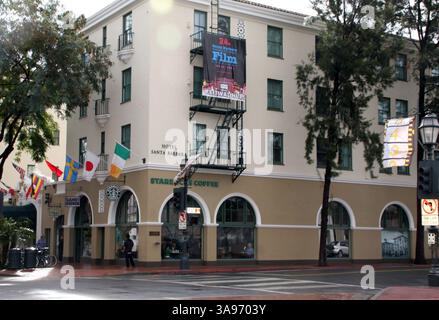 24 janvier 2009 - Santa Barbara, Californie, États-Unis - 24 janvier 2009 - Santa Barbara, CA - ambiance officielle du festival de Santa Barbara. Ambiance ''Santa Barbara International film Festival'' au Santa Barbara Official Festival Hotel. Crédit photo Kevan Brooks/AdMedia Banque D'Images